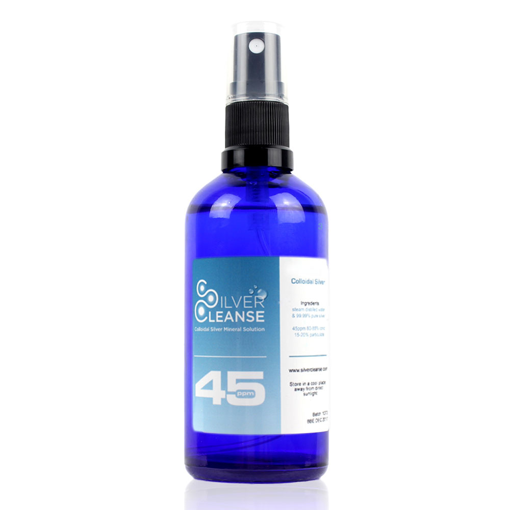 SilverCleanse™ 45ppm colloidal silver 100ml Colloidal Silver Spray (45ppm)