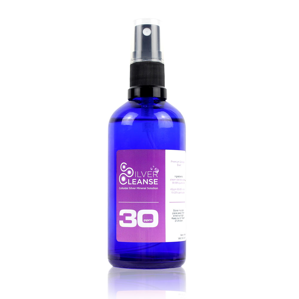 SilverCleanse Health & Beauty™ Colloidal Silver Spray (30ppm)