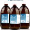 SilverCleanse Colloidal Silver Triple Pack 45ppm ( 3x 300ml Glass Bottles & T/E Cap)