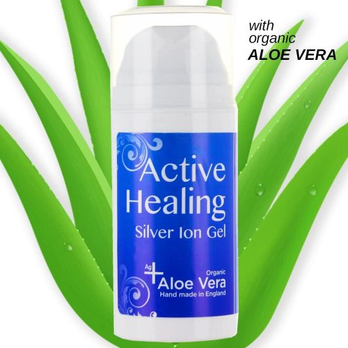 SilverCleanse Silver Ion Gel (Colloidal Silver Gel) with Soothing Aloe Vera Colloidal Silver Gel